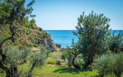 Paesaggio naturale nei pressi della Villa di Tiberio a Sperlonga, provincia di Latina, Lazio - © Stefano_Valeri / Shutterstock.com