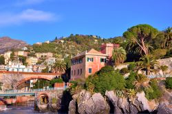 Uno scorcio panoramico di Nervi, Genova, Liguria, in una giornata di sole. Questa piacevole località genovese è nota per le bellezze naturalistiche e per la mitezza del clima.
 ...