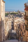 La bella città di Caltagirone vista dall'alto della scalinata di Santa Maria al Monte, Sicilia - © Restuccia Giancarlo / Shutterstock.com