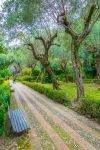 Un particolare del paraco dei giardini di Villa Comunale a Taormina