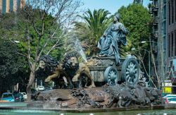 La Fuente de Cibeles della Colonia Roma, a Città del Messico, è una replica dell'omonima fontana di Madrid - © AGCuesta / Shutterstock.com