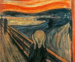 Urlo di Munch: la versione presente nella Galleria Nazionale di Oslo in Norvegia