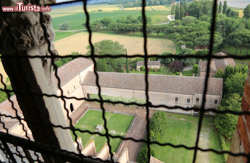 Immagine Il panorama che si gode dal campanile dell'Abbazia di Pomposa, costa della Romagna