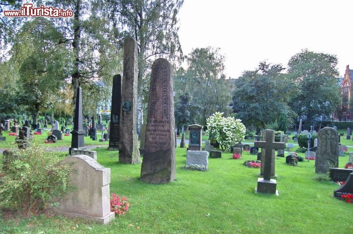 Cimitero in centro a Oslo