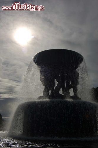 Fontana nel Vigeland park