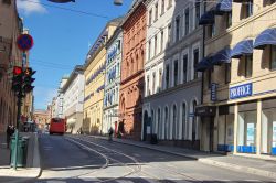 Via nel centro di Oslo