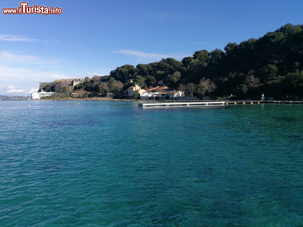 Immagine Embarcadero sull'Isle Marguerite a Cannes, arcipelago delle Lerins, Costa Azzurra