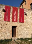 Il Museo del Mare sull'isola di Sante Marguerite, isole Lerins, Francia: costa al largo di Cannes