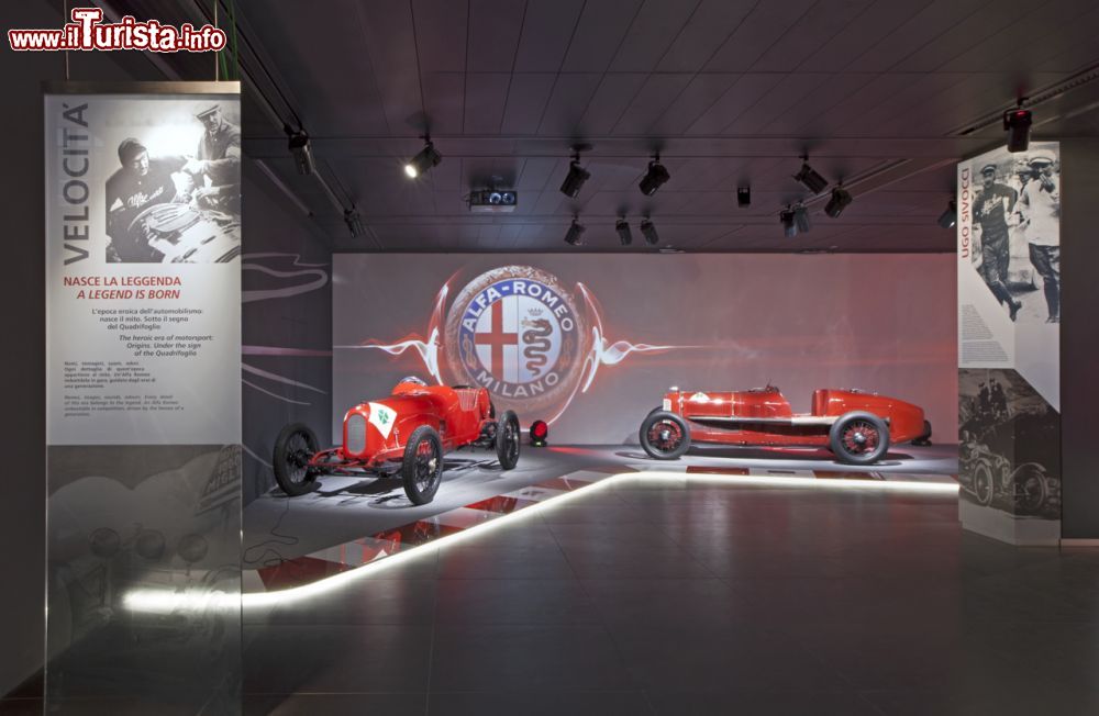 Immagine Il mito Alfa Roneo delle sue macchine da corsa al Museo di Arese in Lombardia - © Copyright 2015 FCA