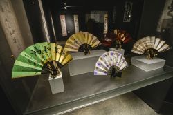Ventagli Giapponesi esposti  in mostra temporanea a MAO di Torino - © Stefano Guidi / Shutterstock.com