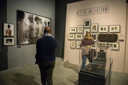 Una sala del Museo di Arte Orientale a Torino (Piemonte) con la mostra dedicata ai tatuaggi e alla loro storia - © Stefano Guidi / Shutterstock.com