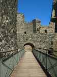 La visita alla mura e fortificazioni della Sacra di San Michele, Piemonte