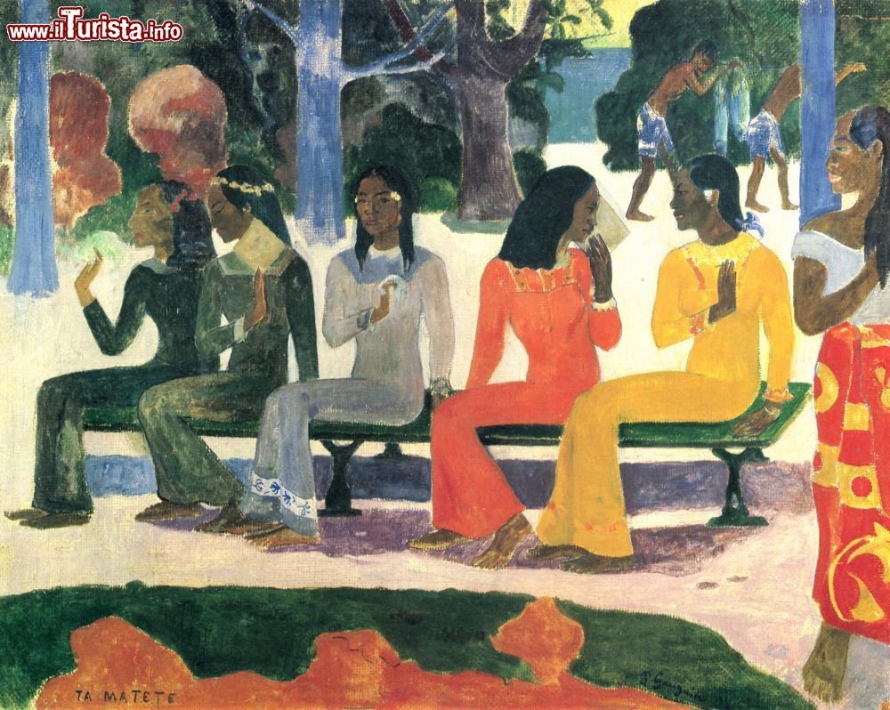 Immagine Il Museo d'Arte di Basilea, Kunstmuseum Basel ospita anche opere impressioniste come questo dipinto di Paul Gauguin