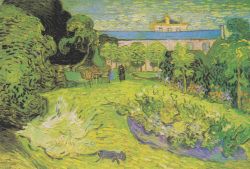 Il Giardino di Daubugny un'opera di Van Gogh al Kunstmuseu di Basilea, Svizzera
