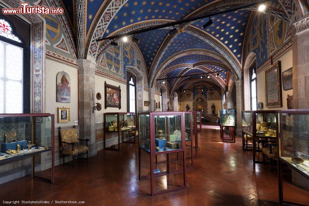 Immagine Interno del Palazzo del Bargello, Firenze, Toscana: costruito nel XII° secolo, questo storico edificio, il più antico della città, ospita dal 1865 un museo nazionale - © StockphotoVideo / Shutterstock.com