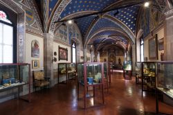 Interno del Palazzo del Bargello, Firenze, Toscana: costruito nel XII° secolo, questo storico edificio, il più antico della città, ospita dal 1865 un museo nazionale - © ...