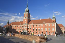 Il Castello Reale di Varsavia nella città vecchia della capitale della Polonia