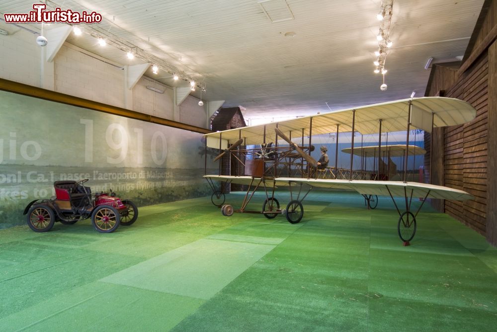 Immagine Allestimento del primo volo su Malpensa al Museo di Volandia in Lombardia
