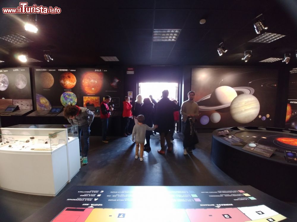 Immagine La sezione dedicata a spazio ed astronomia al Museo del Volo di Volandia