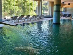 Il centro benessere del Grande Hotel delle Terme di Pigna in Liguria