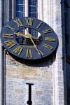 Dettaglio dell'orologio del Belfort di Bruges, Fiandre (Belgio).

