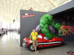 Hulk e Tito al museo