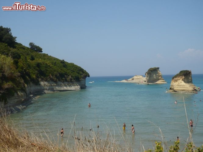 Questa invece  un'altra spiaggia di Sidari chiamata 