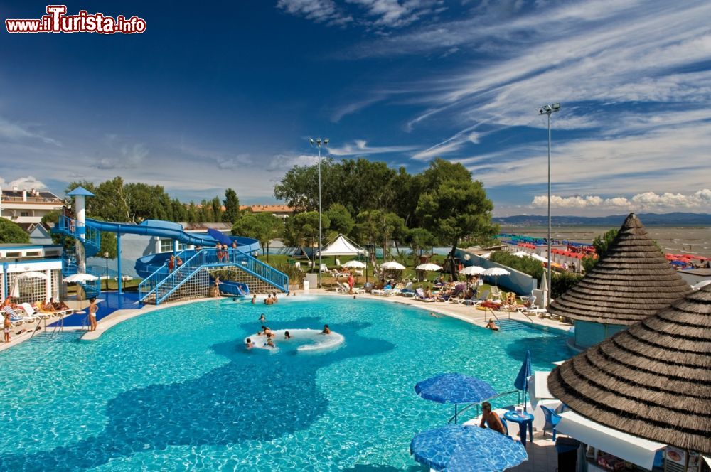 Immagine Il Parco Acquatico delle Terme Marine sulla spiaggia di Grado in Friuli