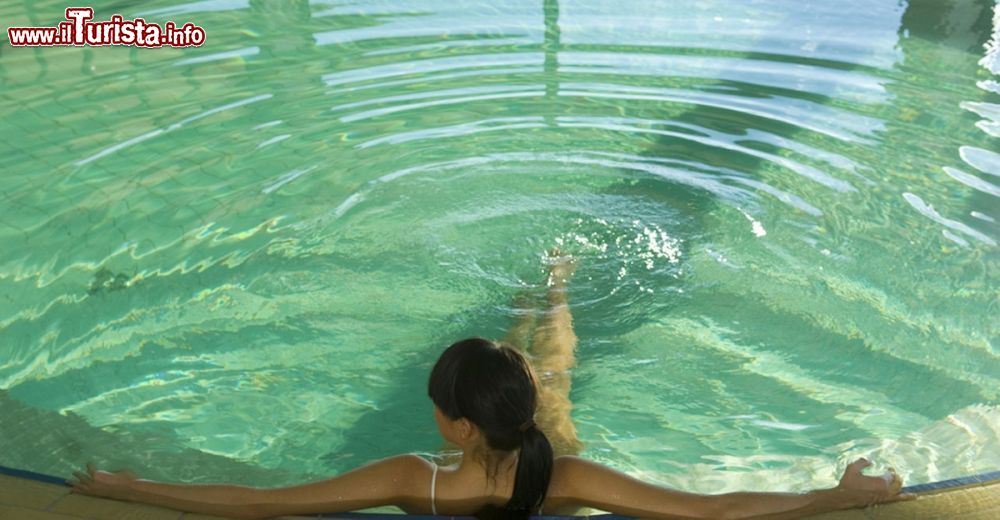 Immagine Una delle piscine con acqua di mare alle Terme Marine di Grafo, Friuli Venezia Giulia