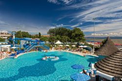 Il Parco Acquatico delle Terme Marine sulla spiaggia di Grado in Friuli