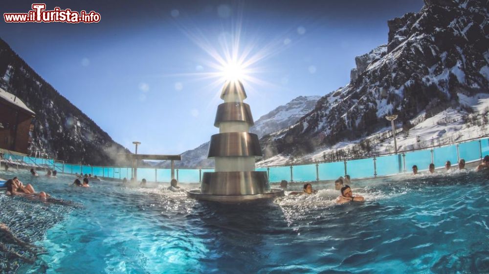 Immagine Le Terme di Leukerbad, benessere e wellness  sulle Alpi della Svizzera