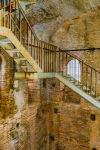 Le scale interne che salgono sulla cima di Torre Guinigi in centro a Lucca - © DFLC Prints / Shutterstock.com