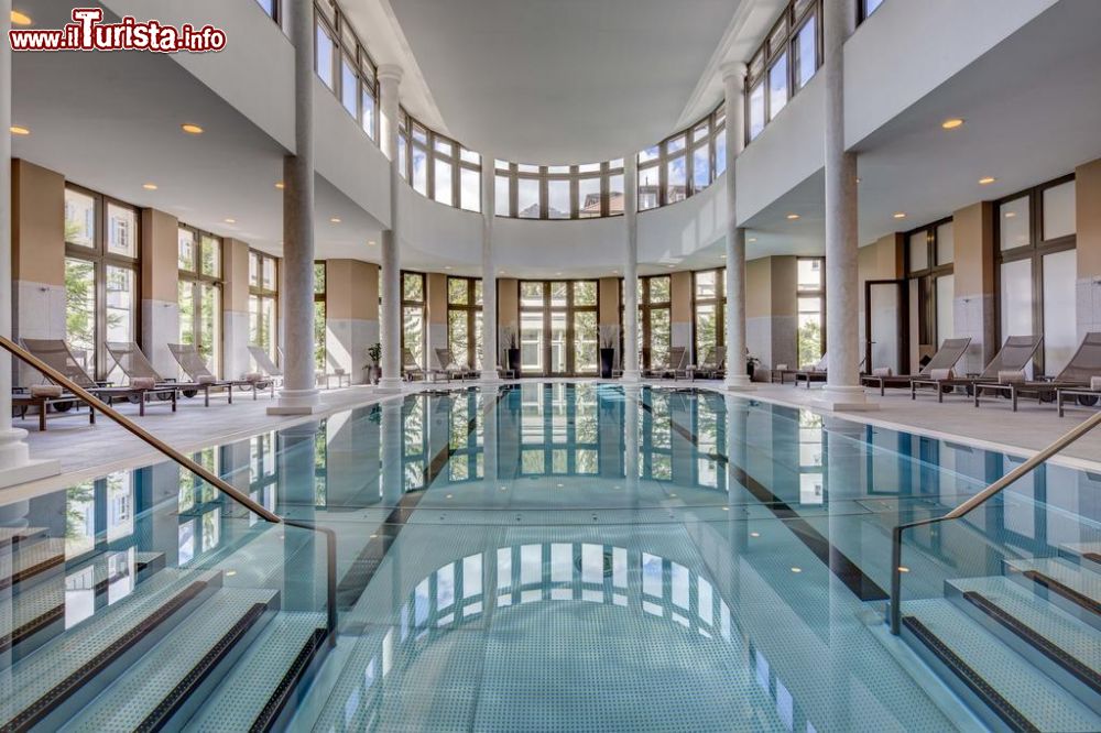 Immagine Le Terme di St Mortiz in Svizzera, Grand Hotel des Bains (Engadina)