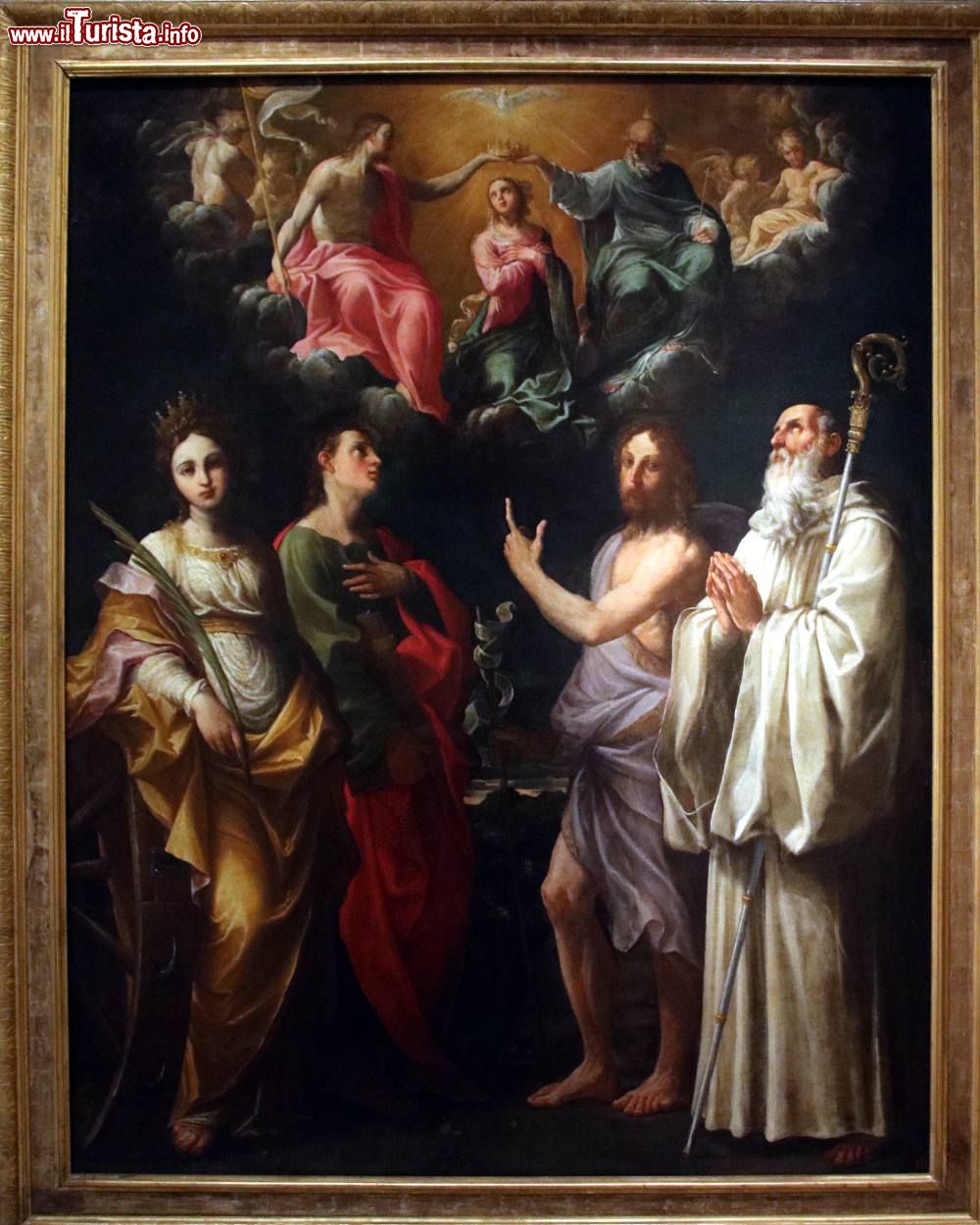 Immagine Guido Reni Incoronazione della Vergine con santi, pInacoteca Nazionale di Bologna - © Mongolo1984, CC BY-SA 4.0, Wikipedia