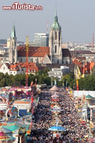 Veduta aerea Oktoberfest