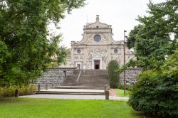 La monumentale Abbazia di Praglia sui Colli Euganei a Teolo in Veneto