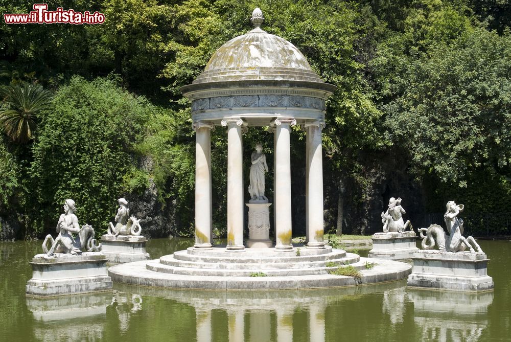 Immagine Il giardino storico di Villa Durazzo Pallavicini a Genova Pegli, Liguria