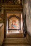 La Madonna della buonanotte di Bernardino Luini  si trova dentro al complesso dell'Abbazia di Chiaravalle a Milano - © Fabio Diena / Shutterstock.com