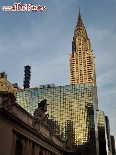 Chrysler Building sopra la Grand Station Terminal