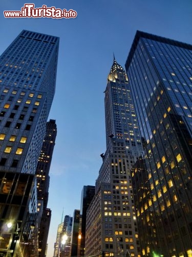 Chrysler Building by night