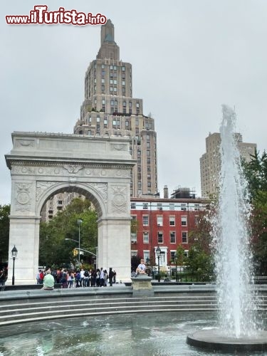 L'arco nel Washington Square Park 