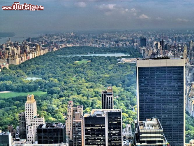 Central Park in una luce particolare