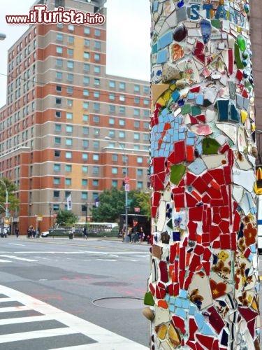 Lampione artistica a Cooper Square East Village