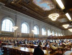 New York Public Library Main Reader Room