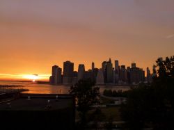 Tramonto su Manhattan