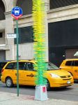 Un'altra installazione artistica a Cooper Square ...