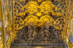 Dettaglio del soffitto della Cappella Palatina di Palermo, Palazzo dei Normanni - © Kiev.Victor / Shutterstock.com