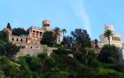 Il Forte di Mont Boron domina la città di Nizza in Costa Azzurra (Francia)