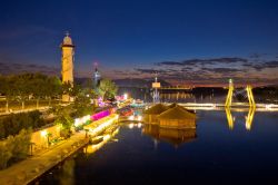 Serata sulle rive del Danubio a Vienna: La Donauinsel