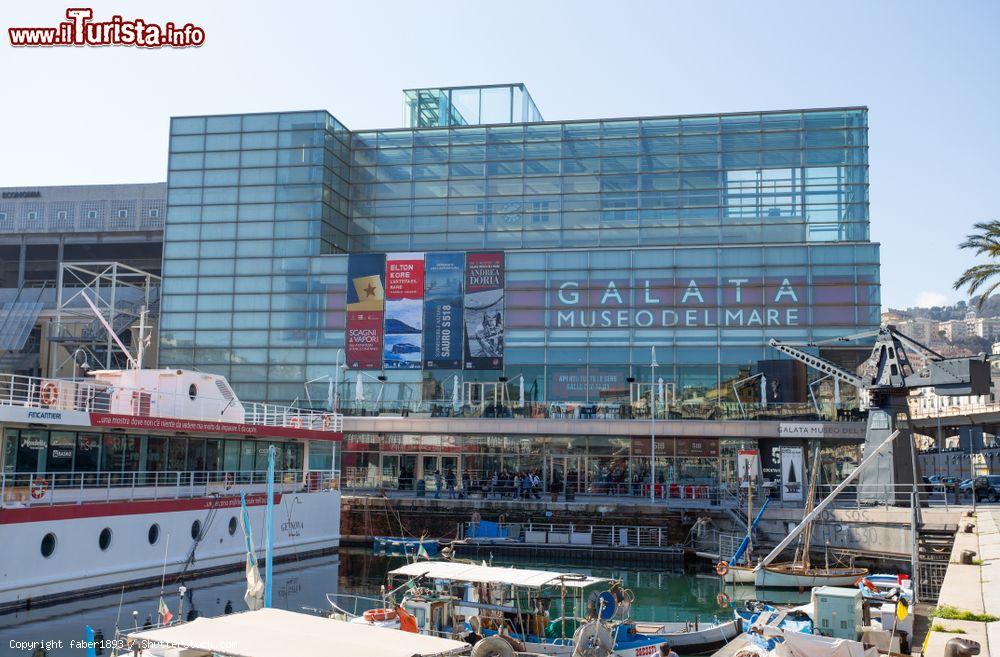 Immagine Vista panoramica del Museo del Mare a Genova in Liguria. - © faber1893 / Shutterstock.com